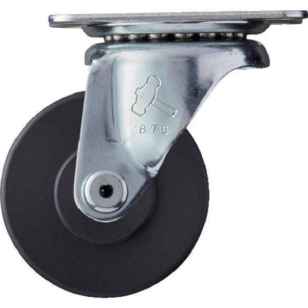 420GMC65 814-0635  旋回式MCナイロン車輪 65mm