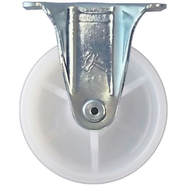420GRPN75 814-0642 プレート式キャスター プレート式キャスター 固定 車輪径75mm ナイロン車輪