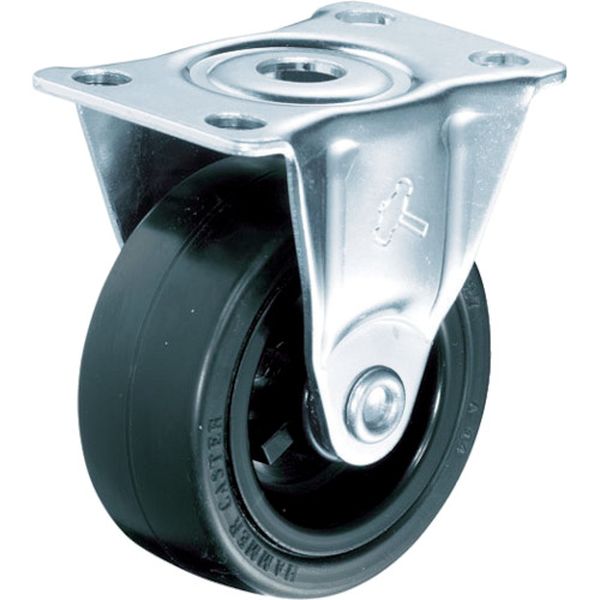 Ｇ型　固定　ゴム車７５ｍｍ