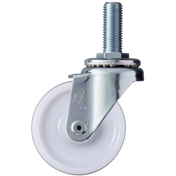 ねじ込み式キャスター ねじ込み式キャスター 自在 車輪径75mm ナイロン車輪(ラジアルボールベアリング)