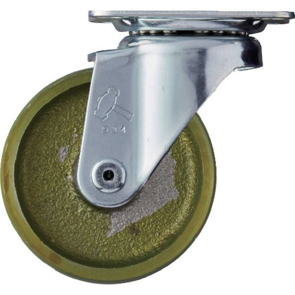 420SC75 854-9714  プレート式旋回鋳物キャスター 75径 Sシリーズ