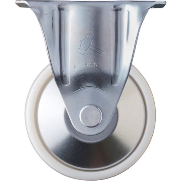 420SRNRB125  固定式ナイロン車輪(ラジアルボールベアリング)125mm