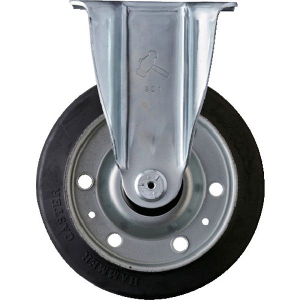 420SRPRB150  固定式ゴム車輪(ローラーベアリング)150mm