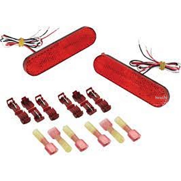 LEDマーカーライト1 "X 3 3/4" ペア カンナム ライカー、スパイダー赤