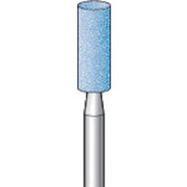 軸付砥石 (10本入) 粒度＃60 ブルー 円筒 外径5.0mm