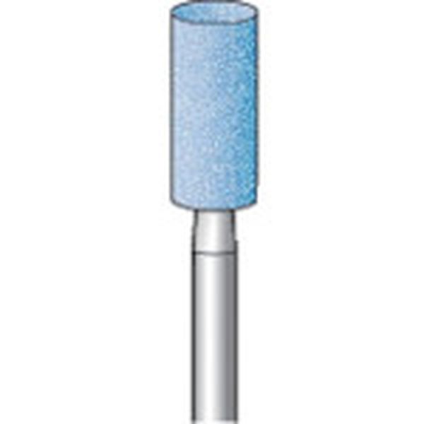 軸付砥石 (10本入) 粒度＃60 ブルー 円筒 外径6.0mm