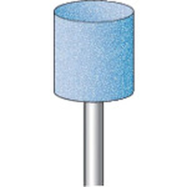 軸付砥石 (10本入) 粒度＃60 ブルー 円筒 外径13.0mm