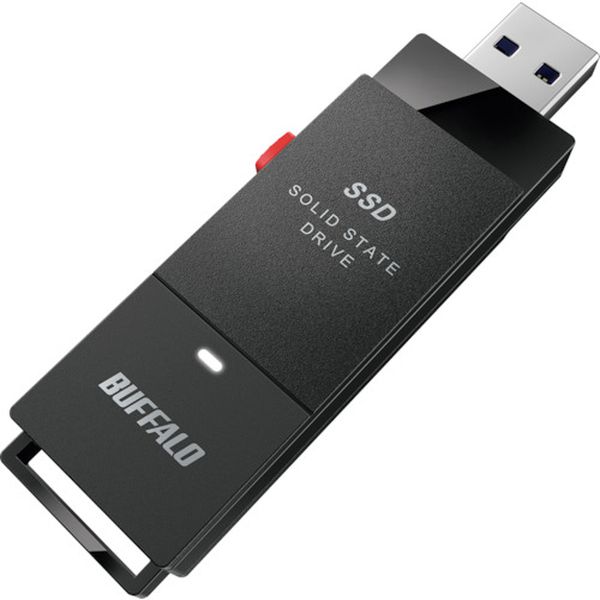 SSDPUT500U3BKC 429-9943 USB3.2(Gen1) ポータブルSSD 500GB スティック型