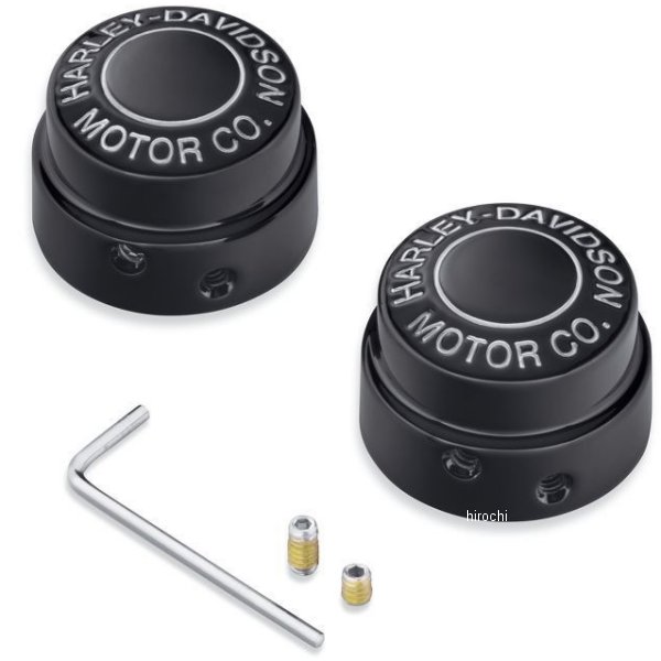 フロントアクスルナットカバー H-D MOTOR CO 黒 43000177