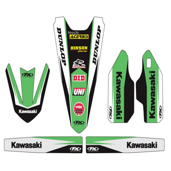 GRAPHIC デカール TRIM KIT KX450 19