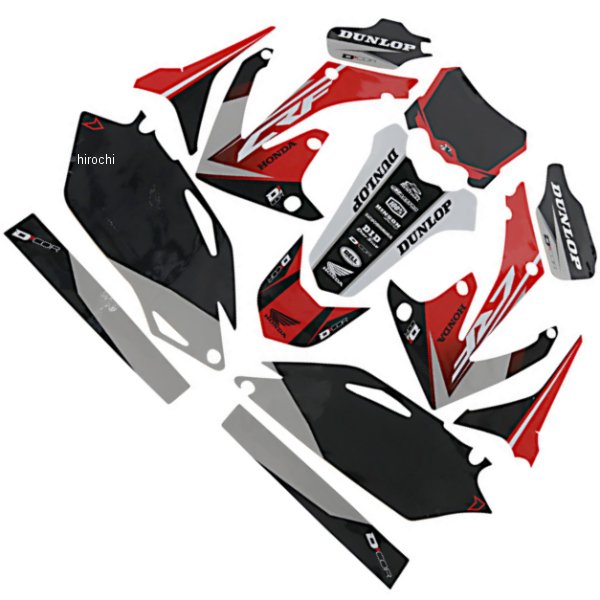 【セール特価】 グラフィックキット 10年-13年 CRF250 赤/白/黒