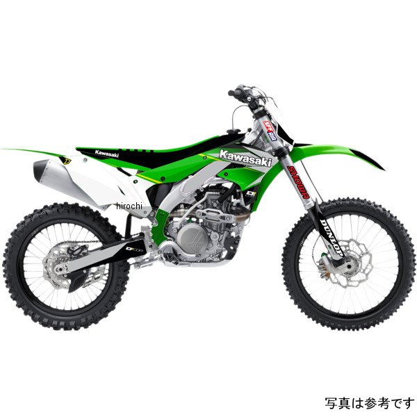【セール特価】 グラフィックキット 16年-18年 KX 450 F 緑/黒/白