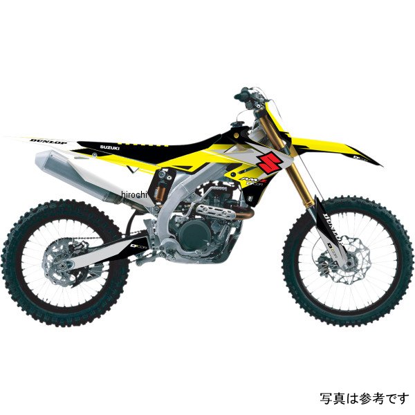【セール特価】 グラフィックキット 08年-17年 RM-Z 450 イエロー/黒/白