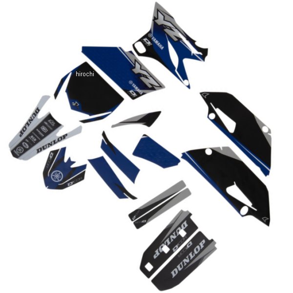 【セール特価】 グラフィックキット 15年-18年 YZ 85 ネイビー/白