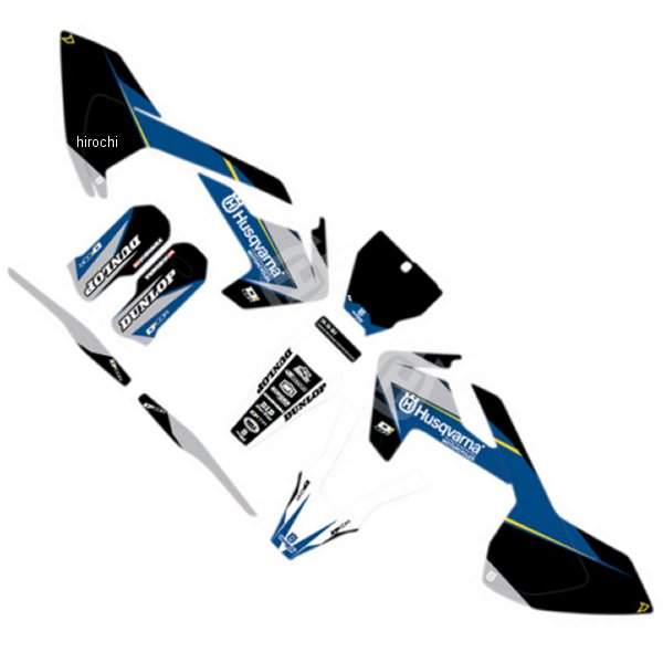 グラフィックキット 16年-18年 ハスクバーナ FC 250 青/白