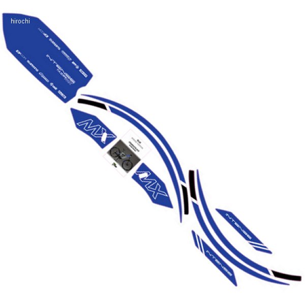 グラフィックキットキット 21年 Intense Tazer MX Expert 青/白