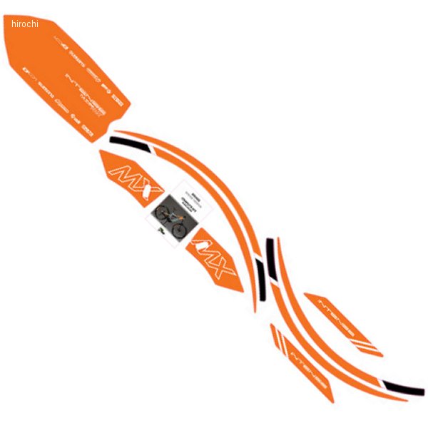 グラフィックキットキット 21年 Intense Tazer MX Expert オレンジ