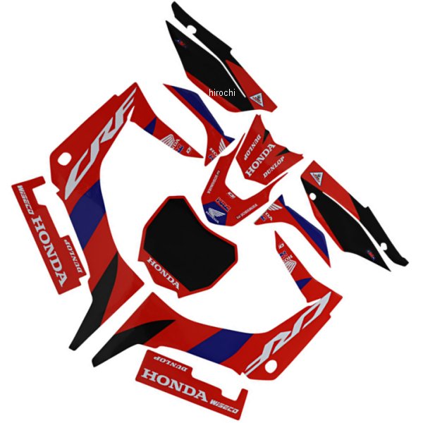 グラフィックキット 19年-22年 CRF110F 青/黒/赤/白