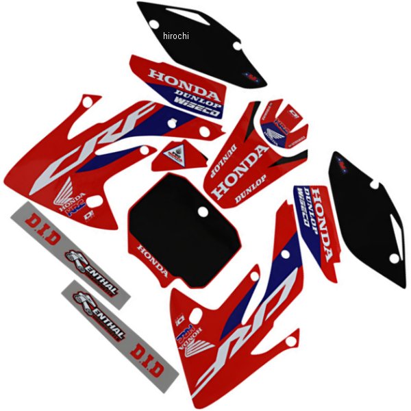 グラフィックキット 07年-22年 CRF150R 赤/白/黒/青
