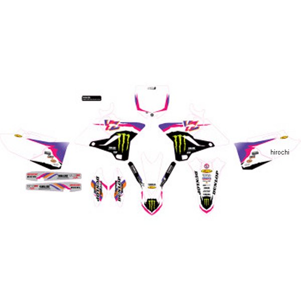 グラフィックキット モンスター YZ RETRO 15年-21年 YZ125、YZ250