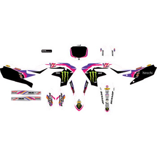 グラフィックキット モンスターエナジー YZ RETRO 19年-23年 YZ250F