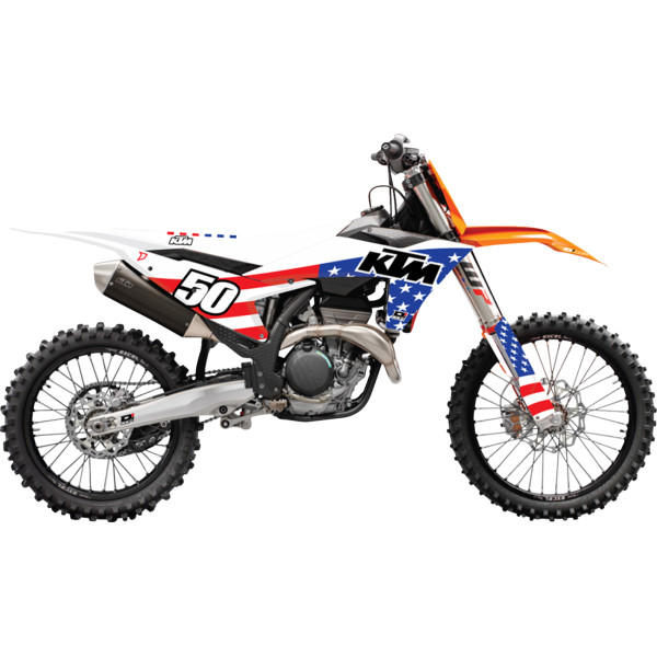グラフィックキット コンプリート USA KTM