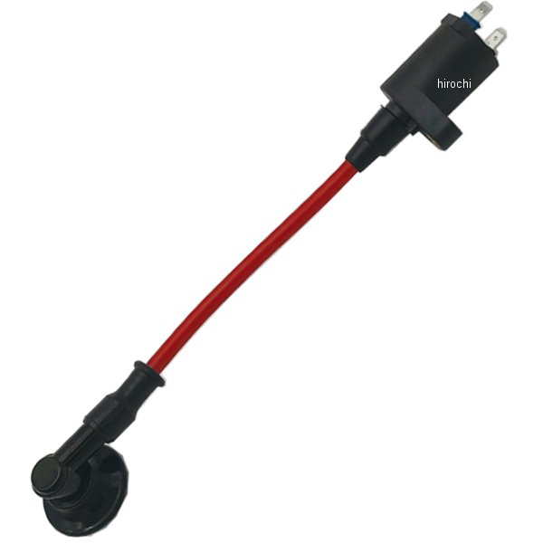 レーシングIGコイル/プロツインコード付 ディオ、スーパーディオ、ライブディオ 黒/赤