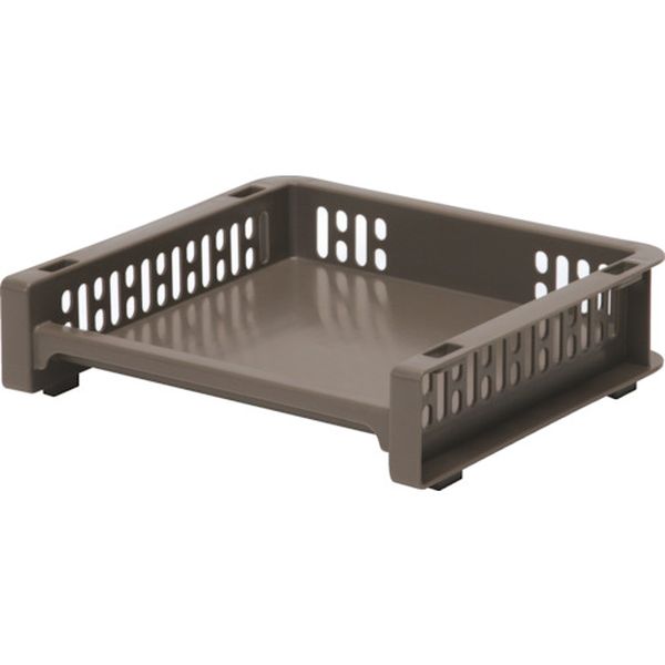 pla  Eラック トレー SS BR ブラウン