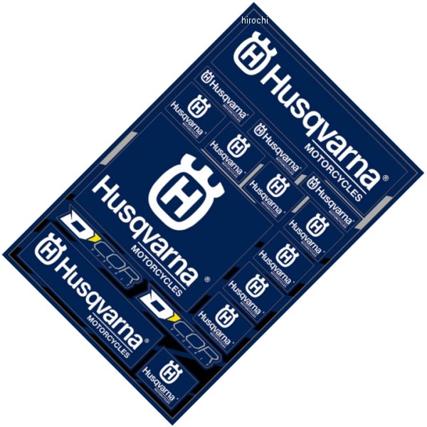 デカールシート 青/白