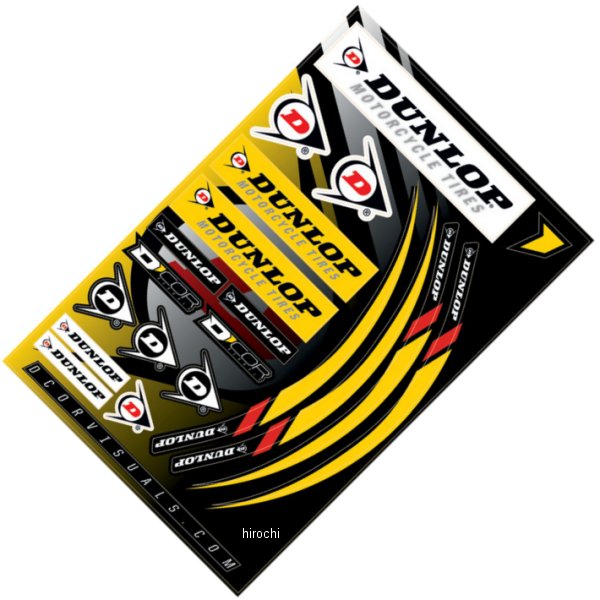 デカールシート ダンロップ