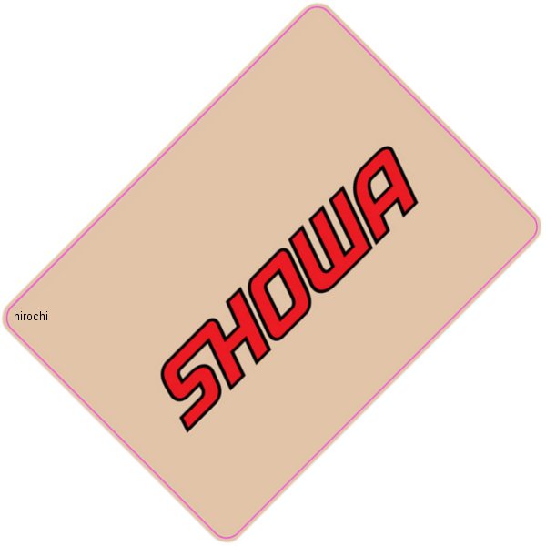 アッパーフォークデカール SHOWA 赤 