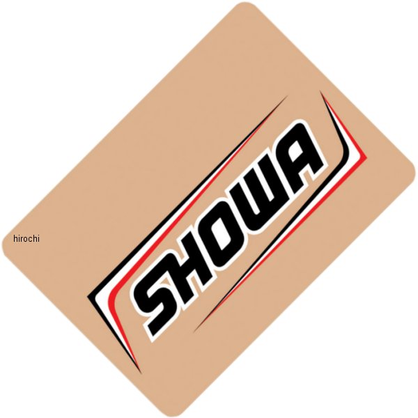 アッパーフォークデカール SHOWA 黒/白 