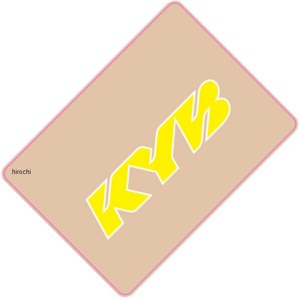 アッパーフォークデカール KYB イエロー/赤/青 