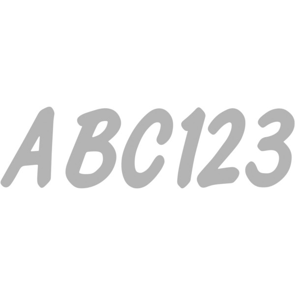 ID ステッカー キット 76mm シルバー