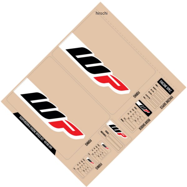 デカール WP デカールキット 黒