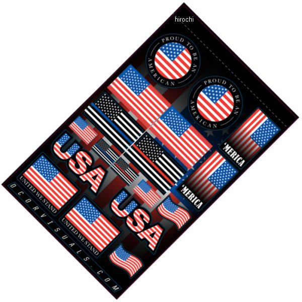 デカール デカールシート USA