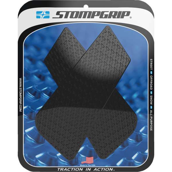 TANK GRIPS-BLACK ICON