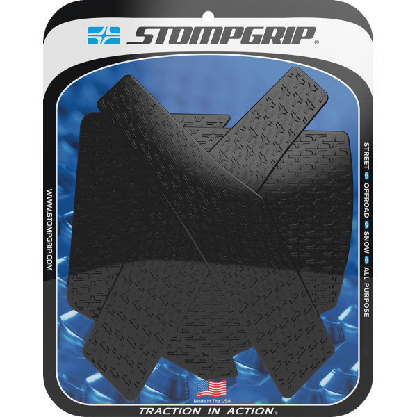 TANK GRIPS-BLACK ICON