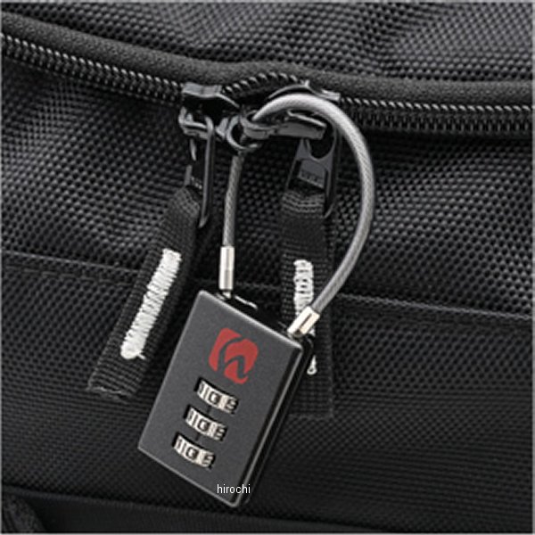 コンパクトダイヤルロック DLK010 ストレートタイプ ガンメタ