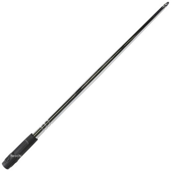 ANTENNA 12"CHR FLEX BASE