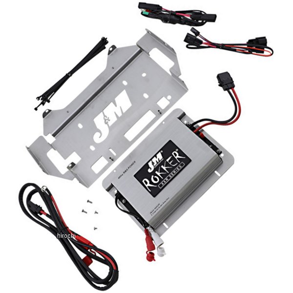 アンプ 400W 2 CH 14年-20年 ハーレー FLHX、FLHTK