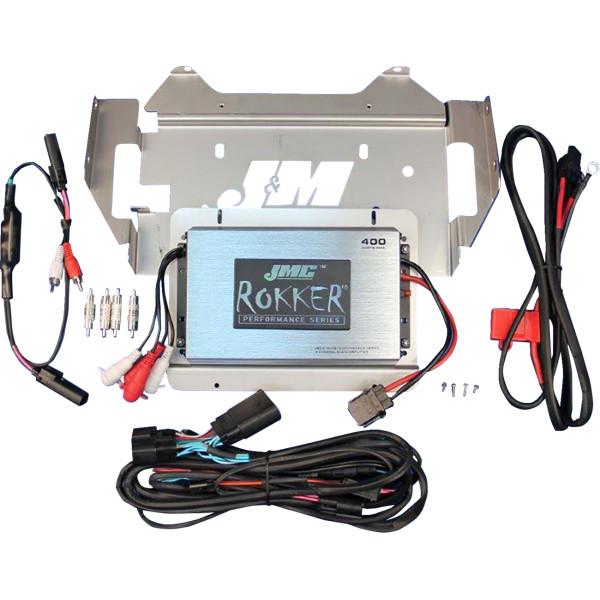 AMP キット ROKKER ST6 400w 4-Ch 14-2023 Harley Ultra/TriGlide
