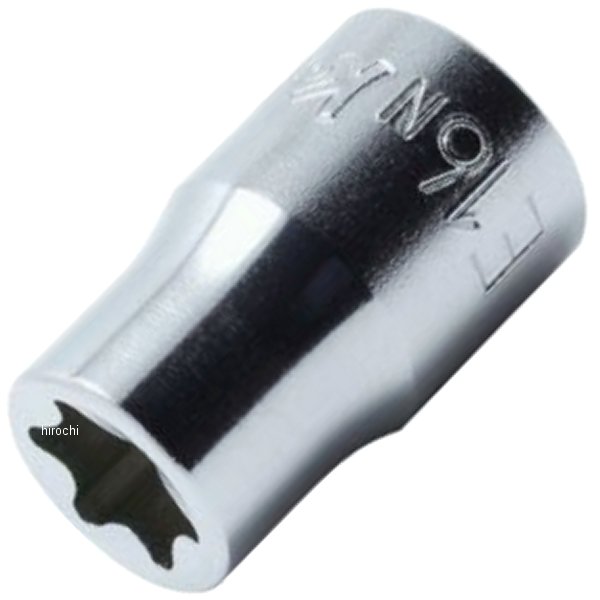 Ko-ken 1/2"(12.7mm)SQ. トルクスソケット(ナット用) E10