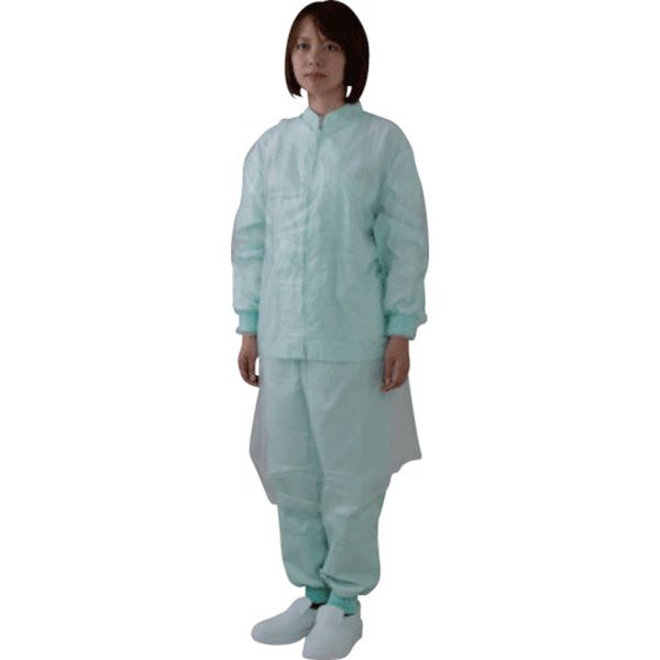 853-7692  ポリエチ袖付エプロン クリア 10枚入り