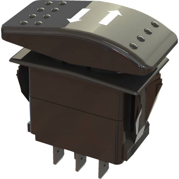 アクチュエータ ダッシュ ロッカー スイッチ 黒