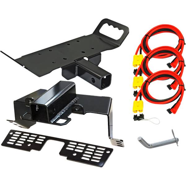 マルチマウント ウインチ キット 10年-22年 ポラリス Ranger EV 4x4 黒