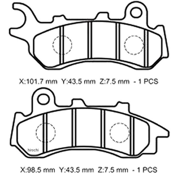 ブレーキパット フロントパット 18年 PCX125、18年 PCX150  06455-KRE-K01