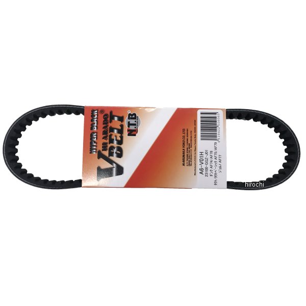 A6-V01H  ドライブベルト ダンク、タクト/タクトベーシック、ジョルノ 23100-GGZ-J01 互換品