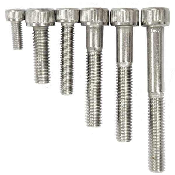 六角穴付きボルト (キャップボルト) M5-35 ピッチ0.8 半ネジ 六角穴4mm 10本入 ステンレス