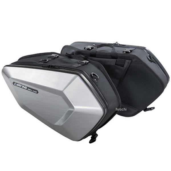 カービングシェルケース ヘアラインシルバー